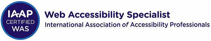 Web Accessibility Specialist logó