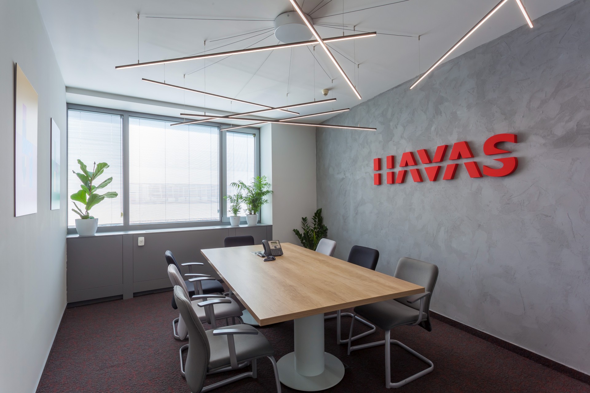 Havas Media Hungary meeting room