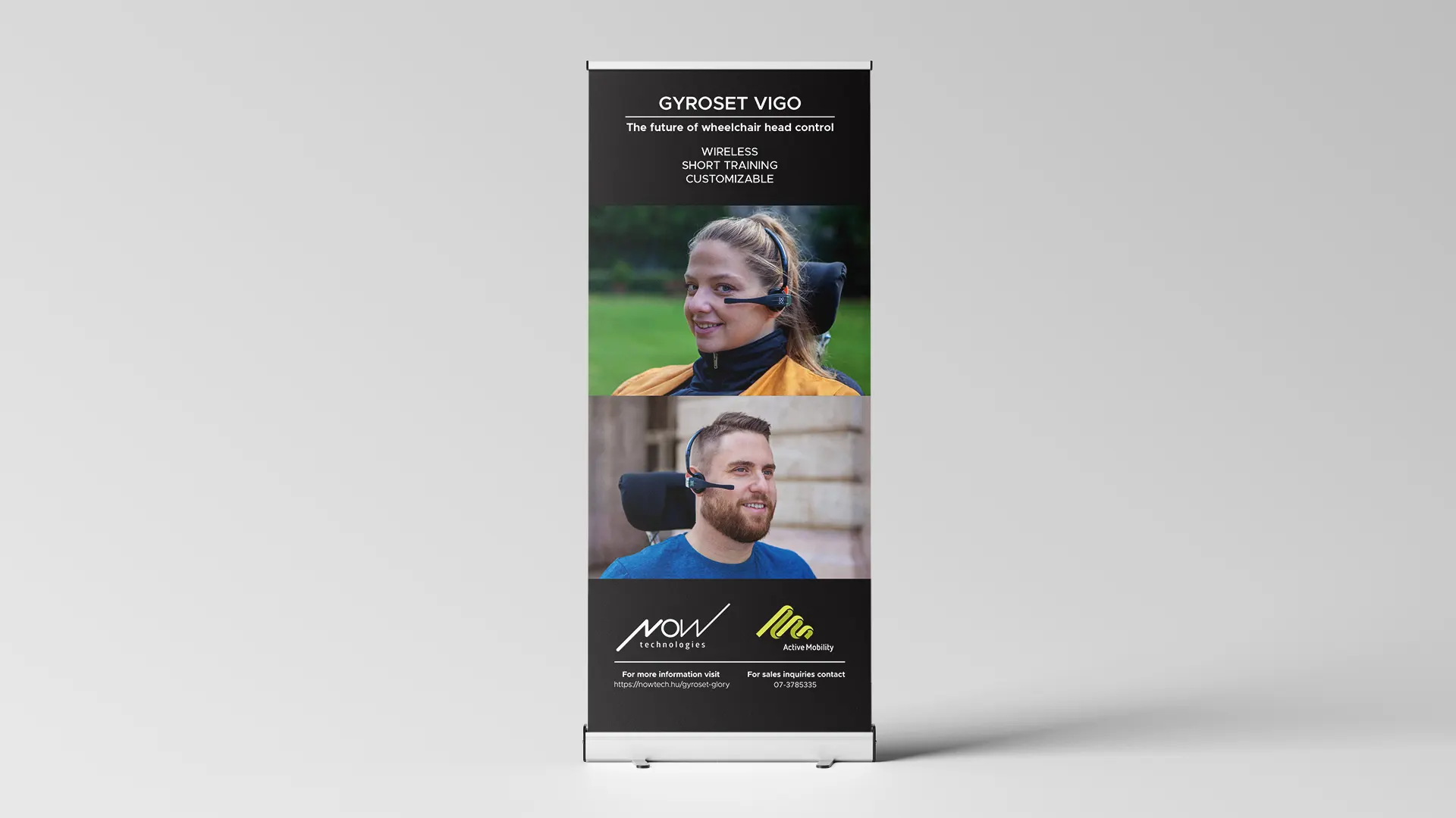 Now Technologies VIGO rollup banner